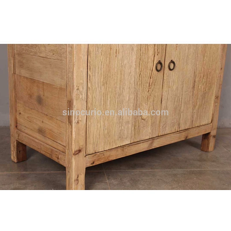 Chinese antique reproduction recycle wood furniture wholesale antique natural cabinet