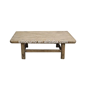 Oriental rustic reclaimed wooden wholesale coffee table