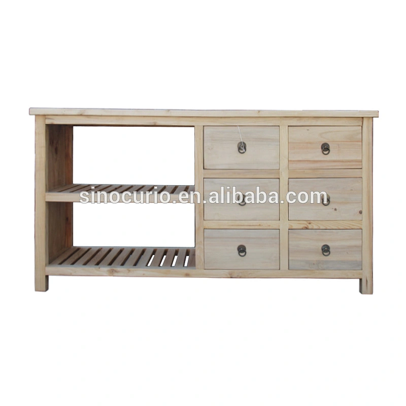 jasons furniture Chinese antique rustic natural wooden shoe rack cabinet