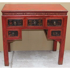 Hand painted console table chinese antique reproduction furniture