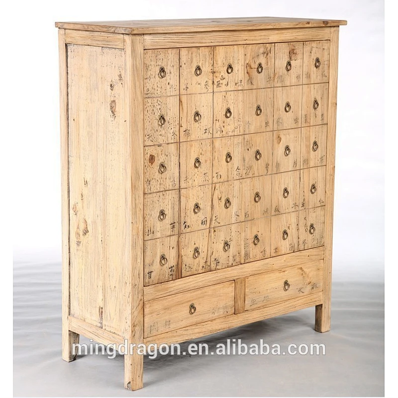 Reclaimed Wood Chinese Antique Buffet Cabinet Sideboard
