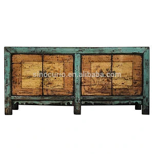 chinese antique furniture beijing living room sideboard hand painted cabinet