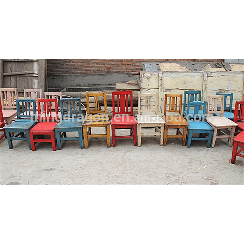 Reproduction vintage chinese classical antique furniture wooden small chair