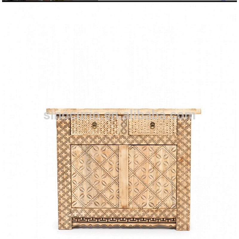 chinese antique oriental natural wooden storage chest cabinet furniture