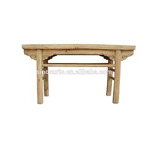 vintage reclaimed wood furniture china hot sell altar table wholesale