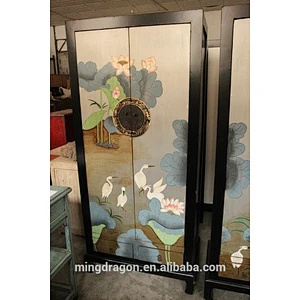 Chinese Antique furniture Reproduction Hand Painted Sideboard