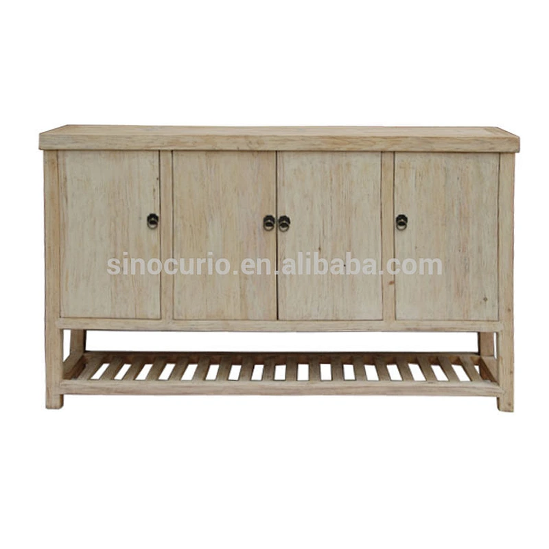 wholesale furniture china shoe rack cabinet with board used by reclaimed wood