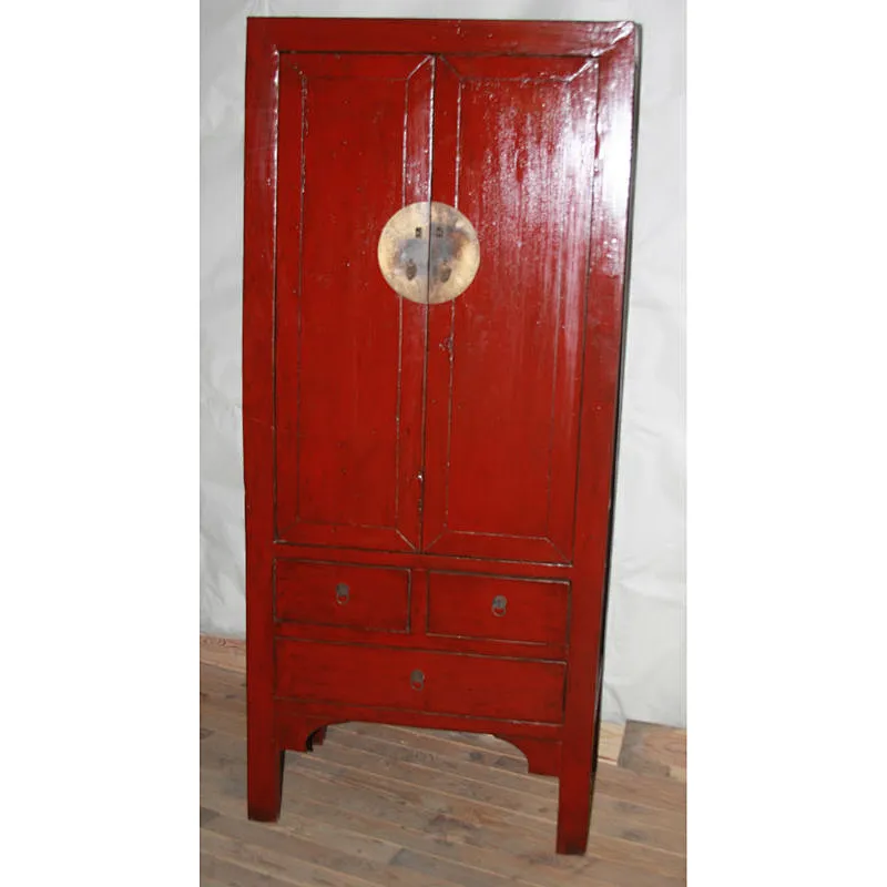 Chinese antique bedroom printing furniture/old cabinet/cheap chest