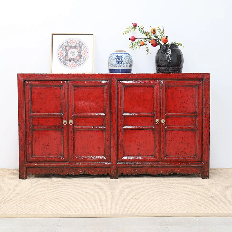 Antique chinese wooden classic hotsale living room design wedding cabinet