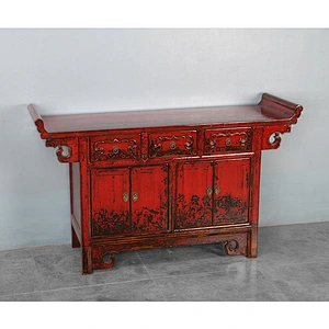 Chinese antique reproduction alter display cabinet