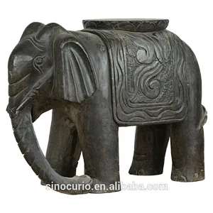 Antique asian chinese stone elephant carving stone sculptures
