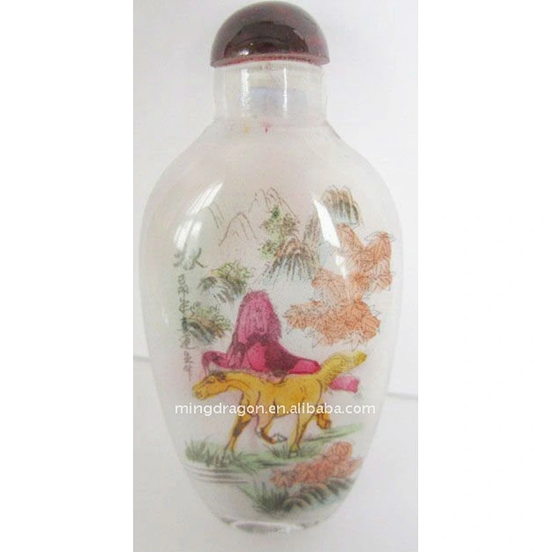 CHINSESE ANTIQUE INNER HAND-PAINTING SNUFF BOTTLE