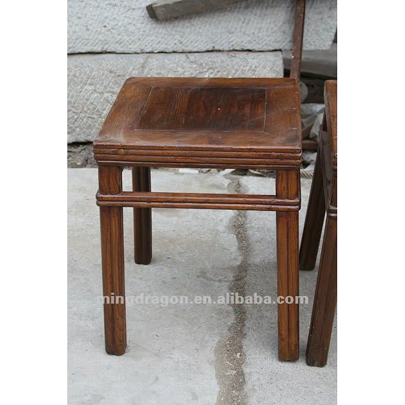 Chinese antique furniture shanxi Pine wood Stool