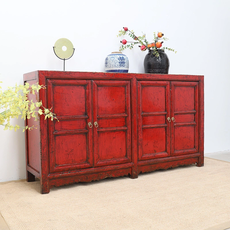 Antique chinese wooden classic hotsale living room design wedding cabinet