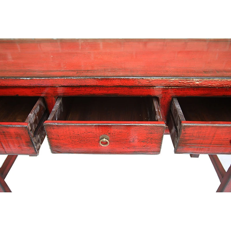 High glossy chinese console table for sale