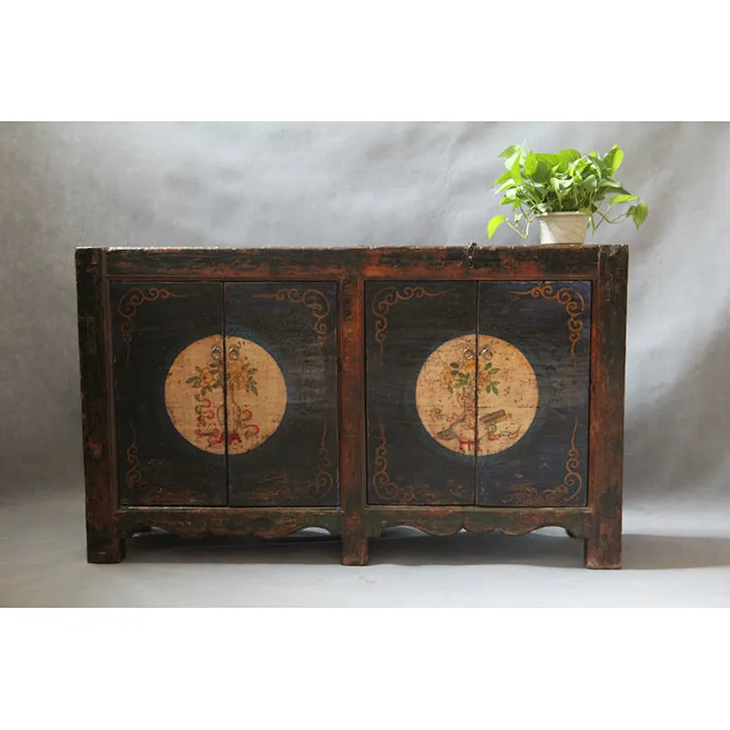 chinese antique furniture wooden tibet cabinet