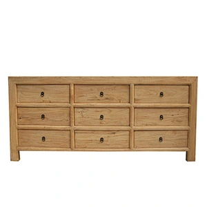 wholesale reproduction solid reclaimed wood furniture chests of drawers cabinet