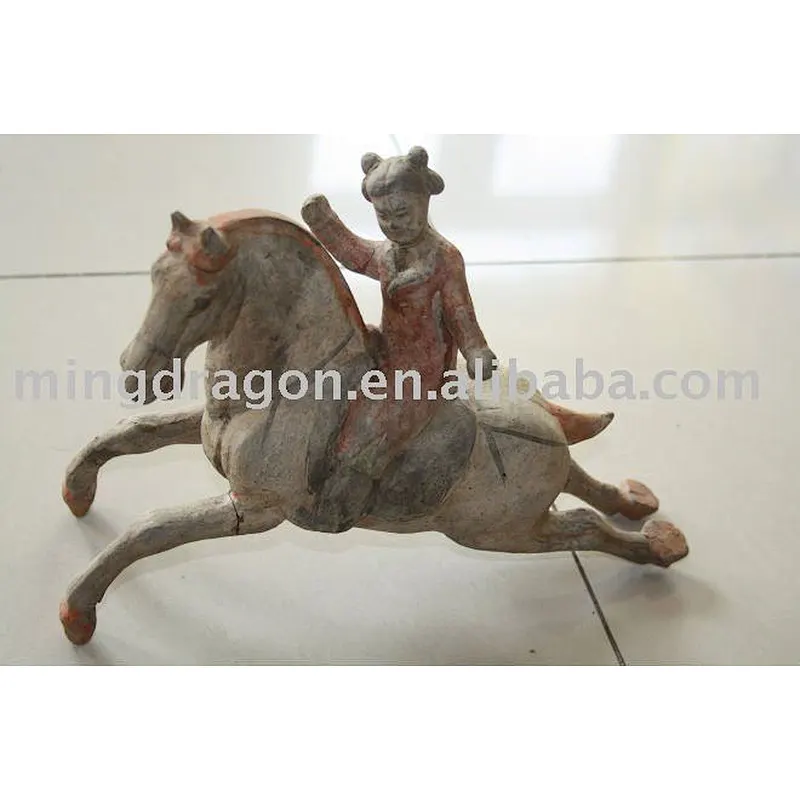 Pottery Horse home decor Chinese antique one
