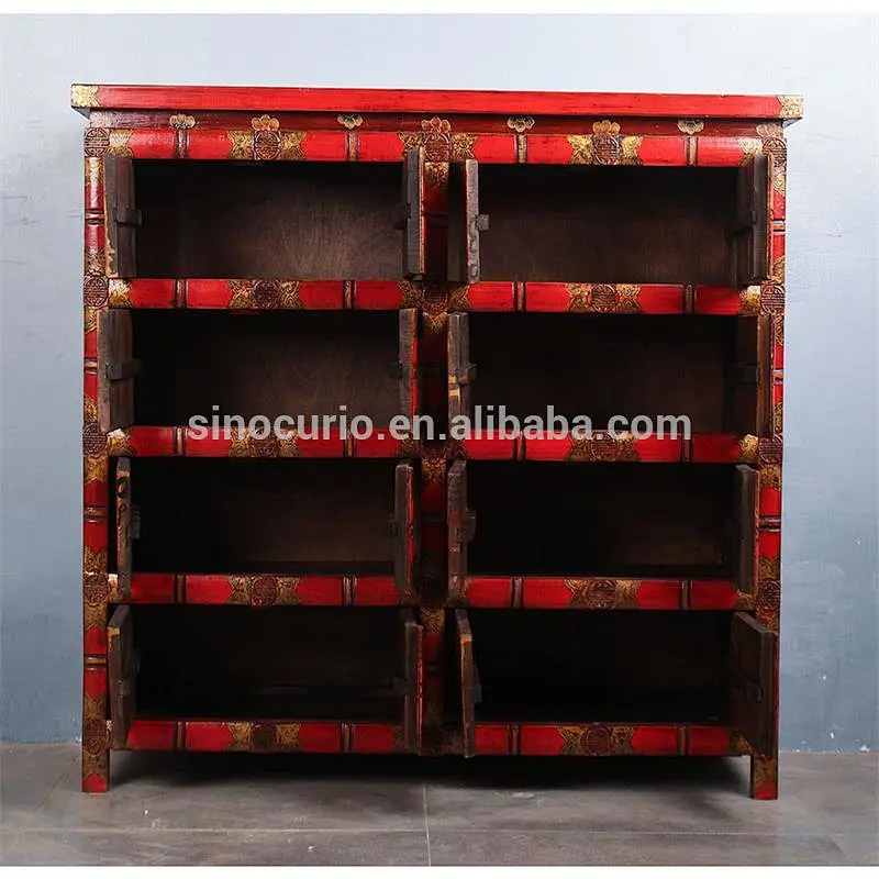 Chinese hand painted furniture antique furniture new tibetan furniture cabinet living room