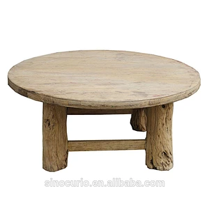 Asian Chinese antique reproduction bleached elm timber furniture coffee tables wholesale