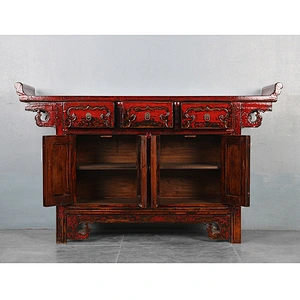 Chinese antique reproduction alter display cabinet