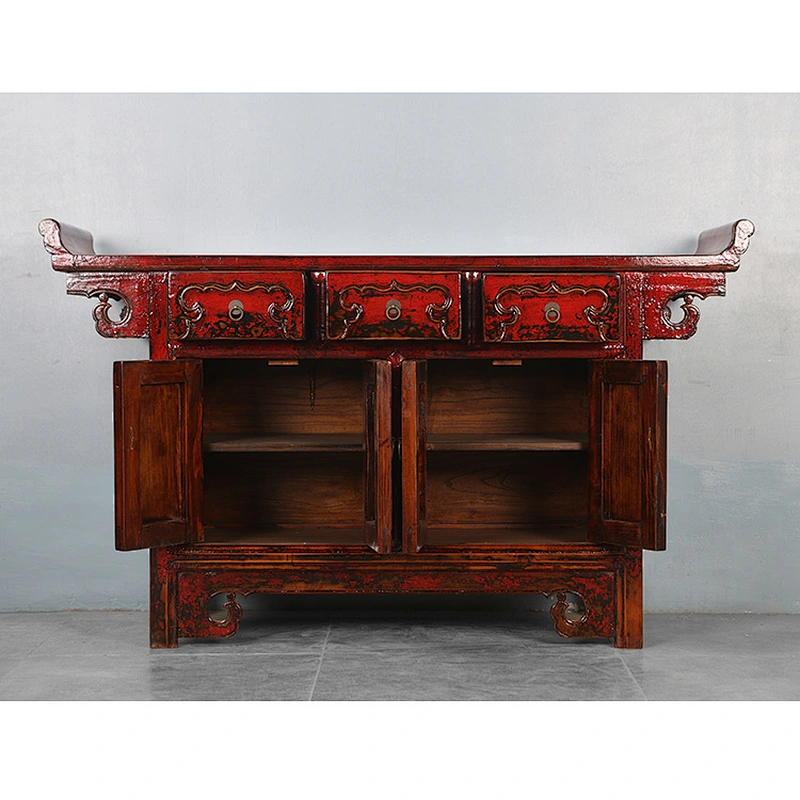 Chinese antique reproduction alter display cabinet
