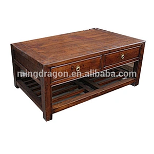 reclaimed wood furniture, antique coffee table,