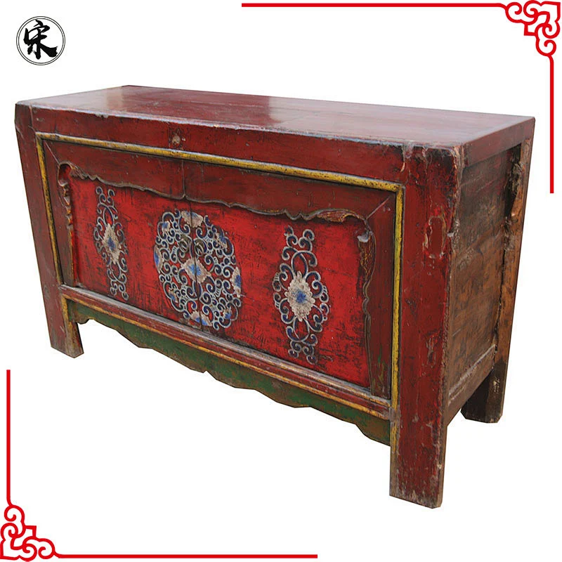 antique furniture China & Mongolian hand-painted furniture & wholesale vintage furniture