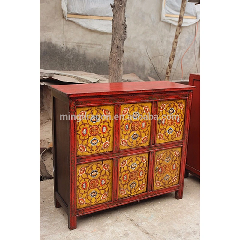 China Antique Hand Painted Tibetan Furniture