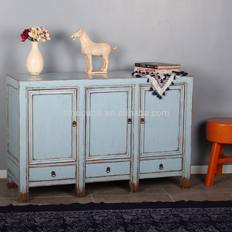 Chinese Antique furniture living room sideboard cabinet
