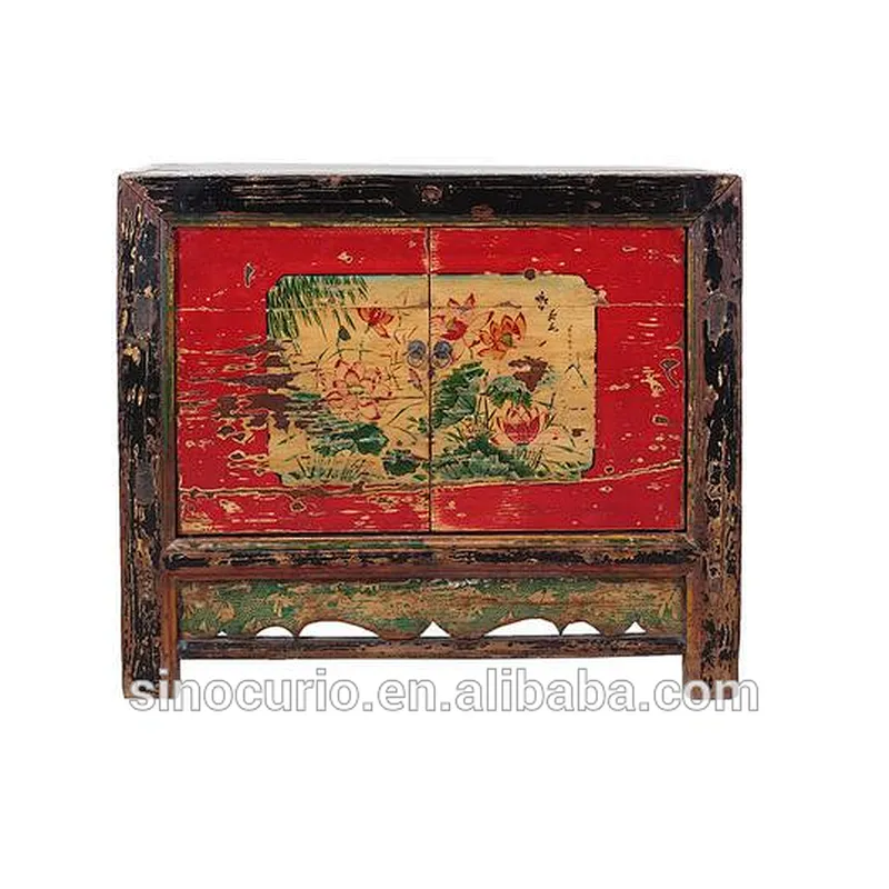 chinese antique cabinet antique distressed wash sideboard buffet