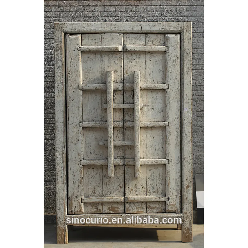 Antique Shabby Chic Furniture Wooden Cabinet