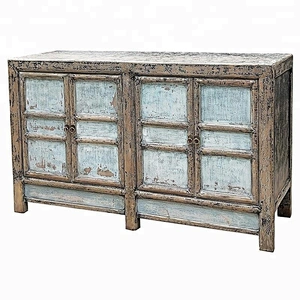Asian shabby chic wholesale sideboard furniture reproduction cabinet
