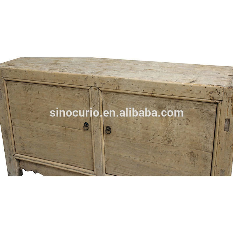 Oriental cabinet natural color dresser Chinese vintage hand carved shoe cupboard wooden furniture