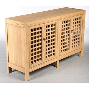 Antique shabby chic solid wood dining room buffet