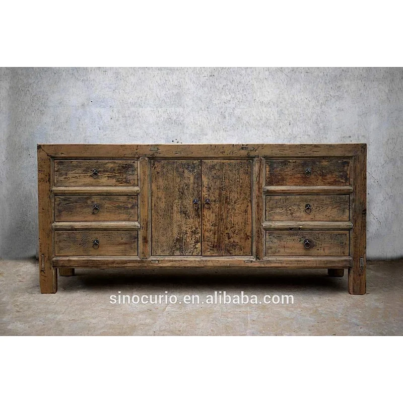 Antique shanxi elm buffet