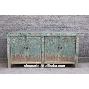 Chinese Antique furniture wholesale distressed wood sideboard buffet