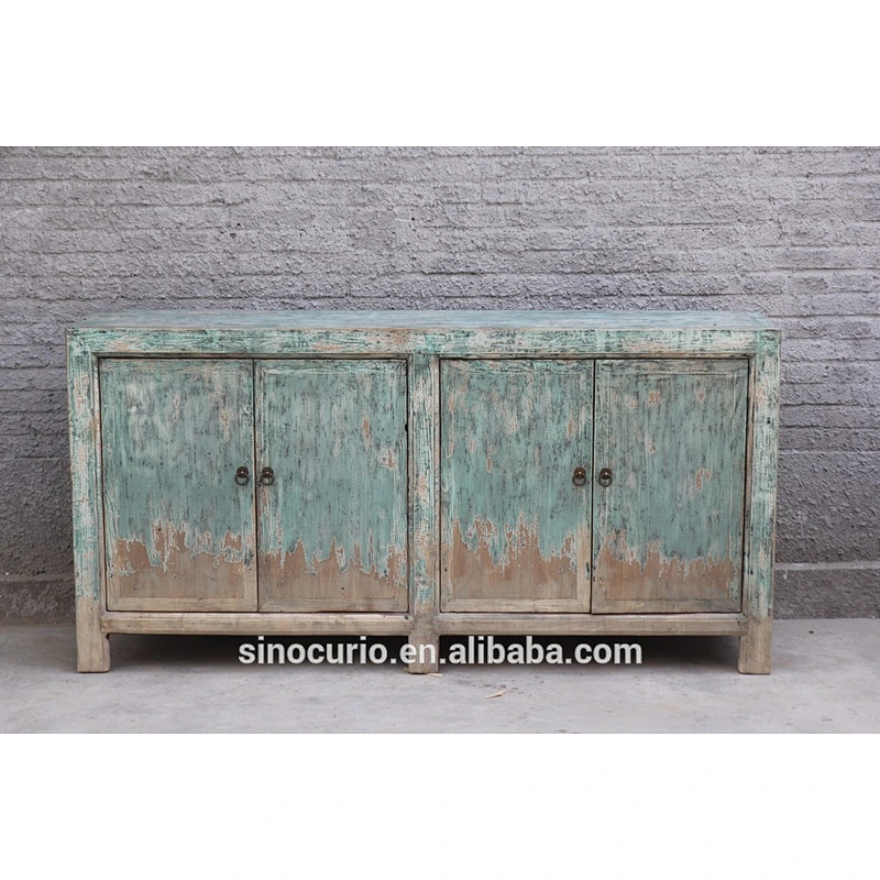 Chinese Antique furniture wholesale distressed wood sideboard buffet