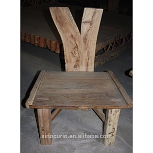 Chinese antique stool bar stool reclaimed wood chinese stool