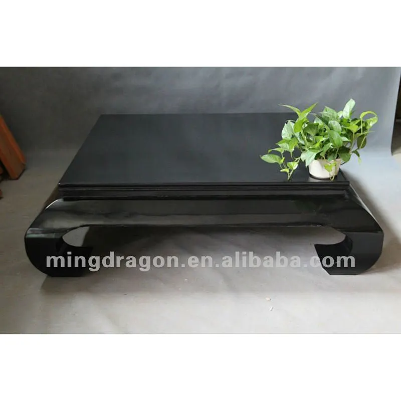 Chinese antique furniture pine wood Shanxi solid wood custom-made black coffee table