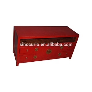 wholesale antique furniture vintage living room painted cabinets