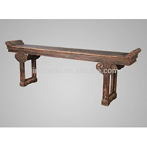 Chinese Antique Carved Ming style Wood Altar Table