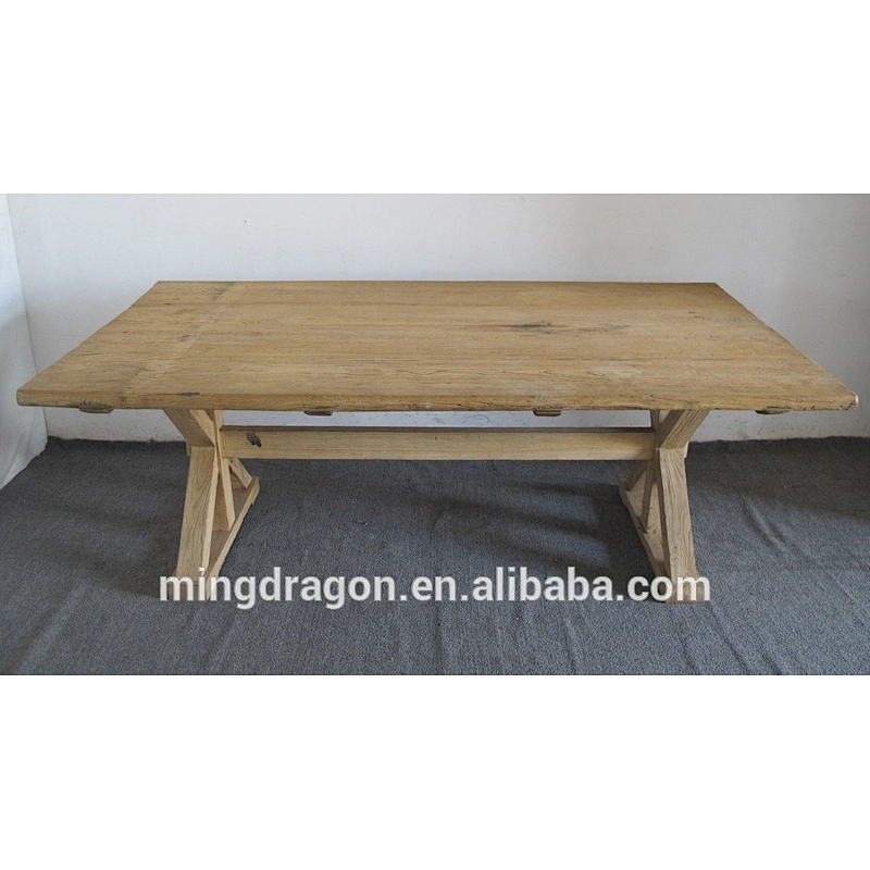 Chinese Antique furniture recycle wood natural dining table