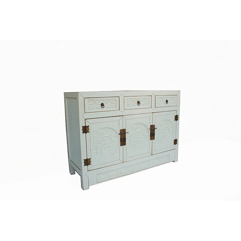 Wooden carving kitchen cabinet, chinese antique furniture for sale.