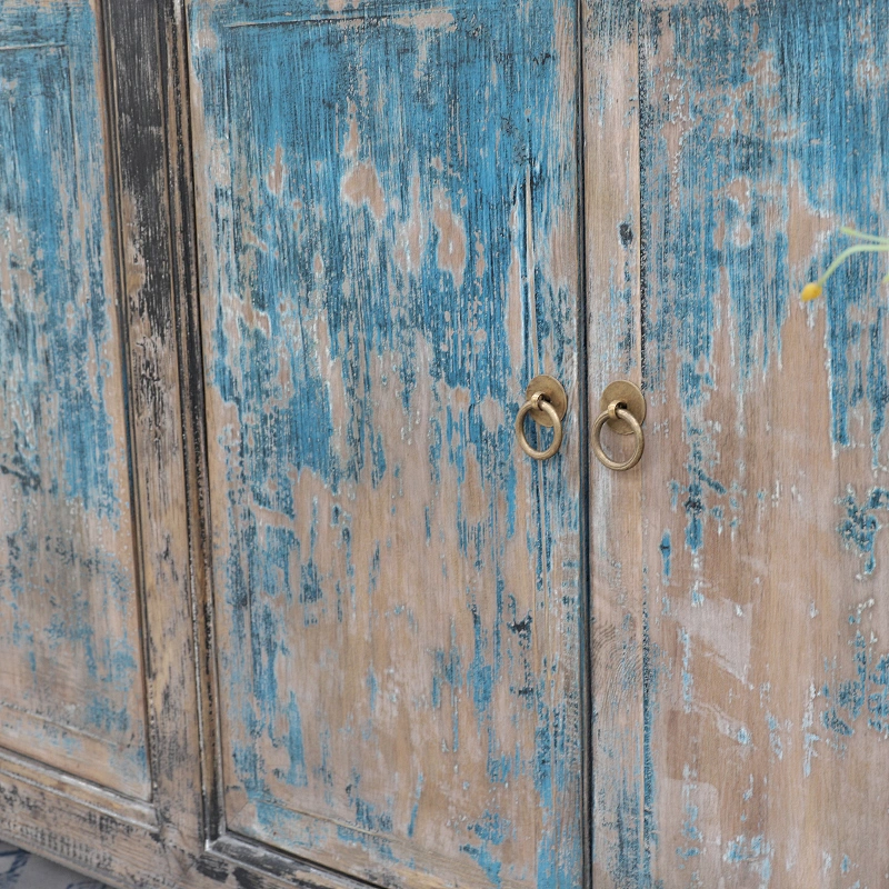 Chinese Antique Shabby Chic Wooden Sideboard Furniture