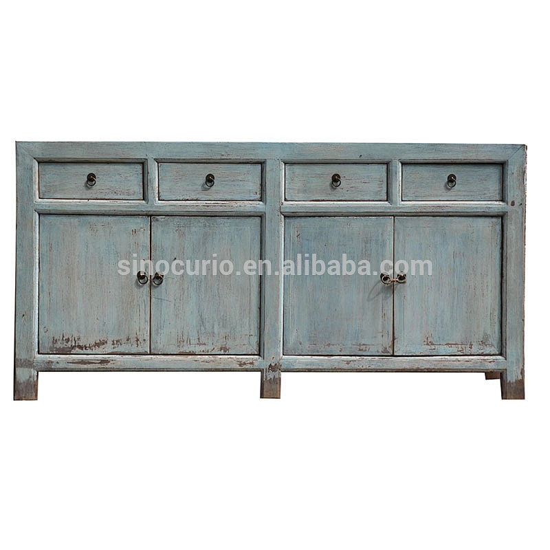 wholesale antique reproduction furniture traditional shabby chic kitchen cabinet