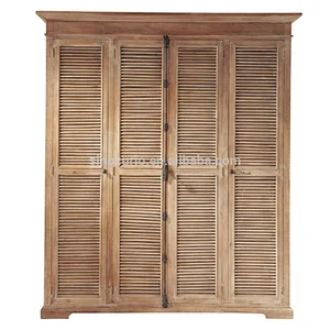wholesale furniture china antique vintage oak wood wardrobe