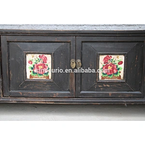 Chinese antique reproduction furniture- vintage TV cabinet Beijing