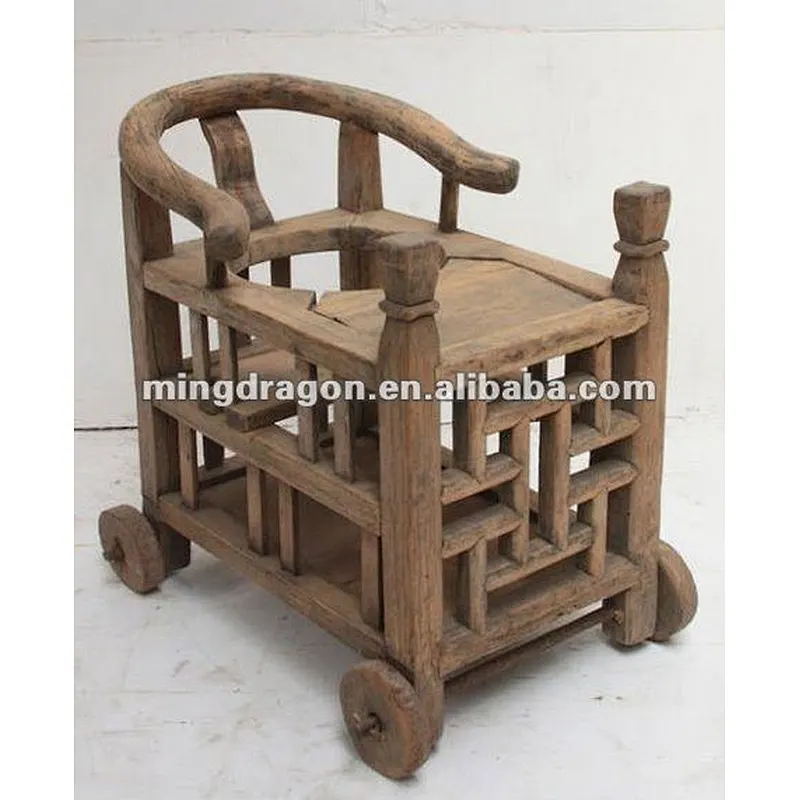 Antique baby chair