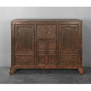 chinese antique distressed tv cabinet living room furniture